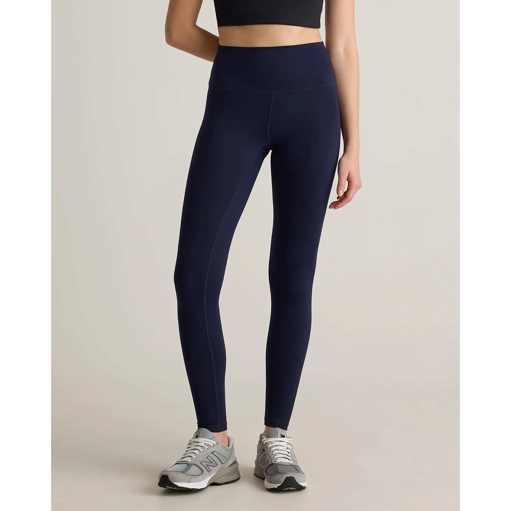 Quince Power Up High Waist Leggings Navy Blue Women Small 28 Inseam Activewear